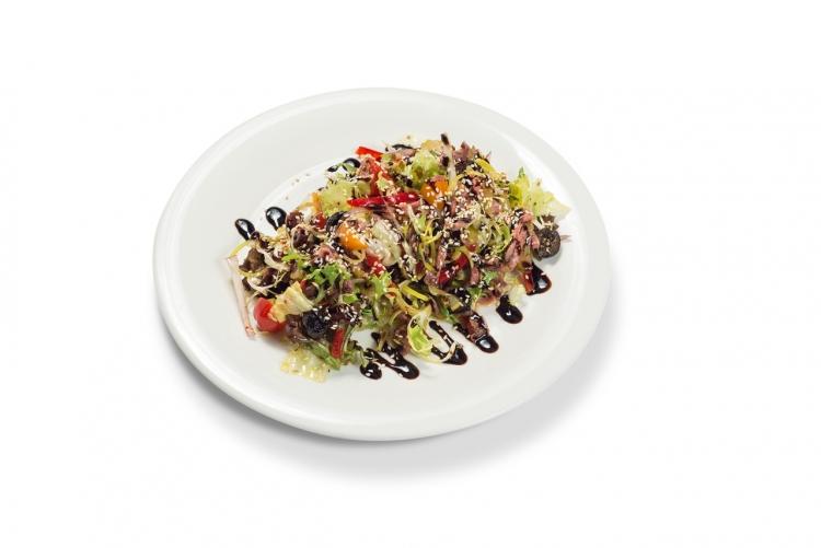 Salad with Roast Pork image