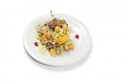 Salad with baked Pumpkin image