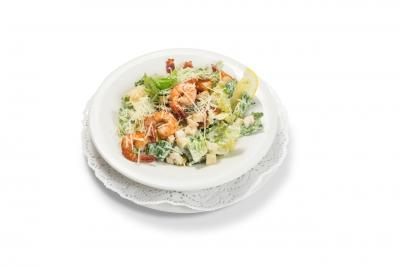 Caesar Salad + Grilled Shrimps image