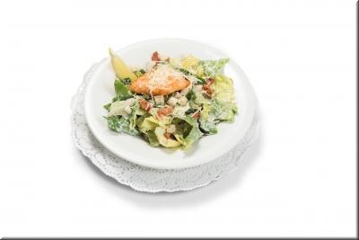 Салат Цезарь традиционный + Филе Лосося картинка