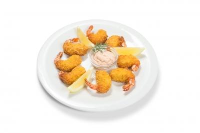 Tiger shrimps fried image