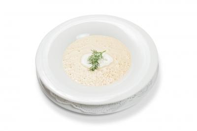 Porcini Mushroom Cream Soup image