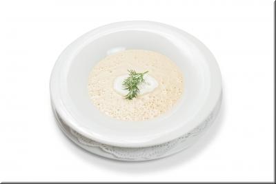 Суп-пюре из белых грибов картинка