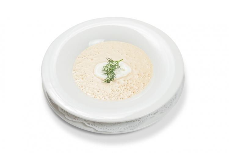 Porcini Mushroom Cream Soup image